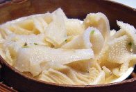 Garlic Buffalo Tripe — Chinese dish at Pokhara Chinese Restaurant